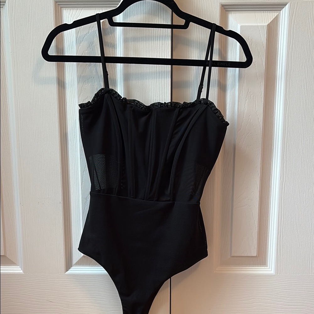 Princess Polly black corset body suit